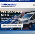 Manser Mobile Car- Services Transporte & Entsorgung