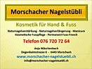 Nailstudio "Morschacher Nagelstübli" - Degenbalmstrasse 8 - 6443 Morschach - Tel. 076 720 72 64 - kontakt@morschacher-nagelstuebli.ch