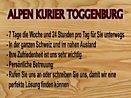 AlpenKurier Toggenburg - Lärchenstrasse 7 - 9630 Wattwil - Tel. 078 909 78 55 - alpenkurier@gmail.com