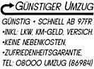 Günstiger Umzug Zürich - Adlikerstrasse 280 - 8105 Zürich - Tel. 044 842 66 44 - tim.schloeder@guenstigerumzug.ch