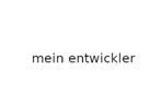 mein entwickler - Reisewitzer Straße 29 - 1159 Dresden - Tel. 01727526337 - kontakt@mein-entwickler.de