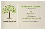 DOMUS-HORTI-GARTENUNTERHALT - Weidenweg 5 - 2575 Hagneck - Tel. 0798693033 - domus-horti@bluewin.ch