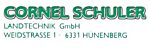 Cornel Schuler Landtechnik GmbH - Weidstrasse 1 - 6331 Hünenberg - Tel. 041 780 45 40 - info@c-schuler.ch