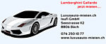 Lamborghini mieten - Seestrasse 112 - 8806 Bäch - Tel. 076 250 10 77 - admin@lamborghini-mieten.ch