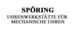 SPÖRING Uhrenwerkst. für mech. Uhren - Bruchmattstrasse 12 - 6003 Luzern - Tel. 041 240 75 62 - j.spoering@bluewin.ch