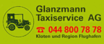 Glanzmann Taxiservice AG - Werftstrasse 55 - 8302 Kloten - Tel. 044 800 77 77 - silvano.rogantini@protaxi.ch