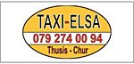 TAXI ELSA - Schützenweg 16 A - 7430 Thusis - Tel. 079 274 00 94 - h.elsa@bluewin.ch