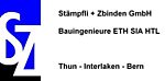 Stämpfli + Zbinden GmbH - Zelglistrasse 10 - 3608 Thun - Tel. 033 336 05 37 - mail@sz-ing.ch