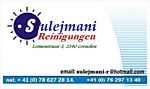 Sulejmani Reinigungen - leimenstrasse5 - 2540 Grenchen - Tel. 076 740 73 07 - sulejmani-r@hotmail.com