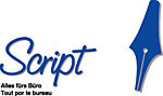 Script Bürobedarf AG - Bahnhofstrasse 3 - 9434 Au - Tel. +41 71 747 43 43 - verkauf@script.ch