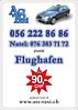 Airport Taxi Service Flughafentransfer ab CHF 90,- - J.J.Ryffelstrasse 9 - 5430 Wettingen - Tel. 056 222 86 86 - taxi@taxibadenairport.ch