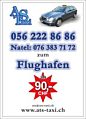 Airport Taxi Service Flughafentransfer ab CHF 90,-